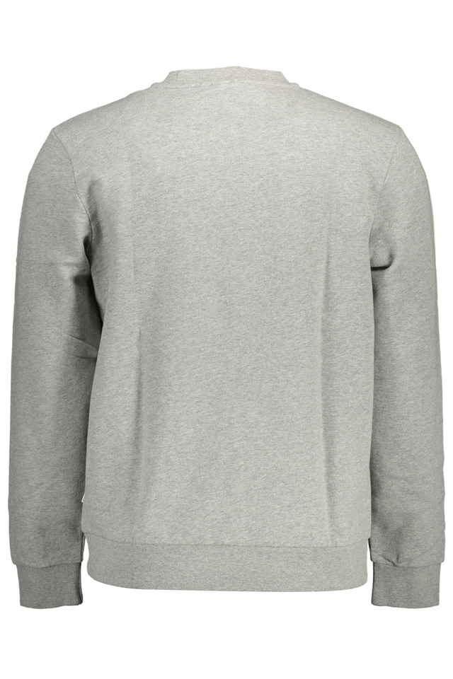 1561NAPAPIJRI FELPA SENZA ZIP UOMO GRIGIO