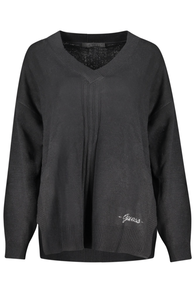 10228GUESS JEANS MAGLIA DONNA NERO
