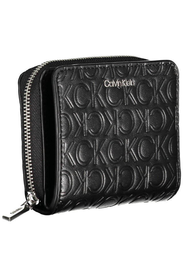 4612CALVIN KLEIN PORTAFOGLIO DONNA NERO