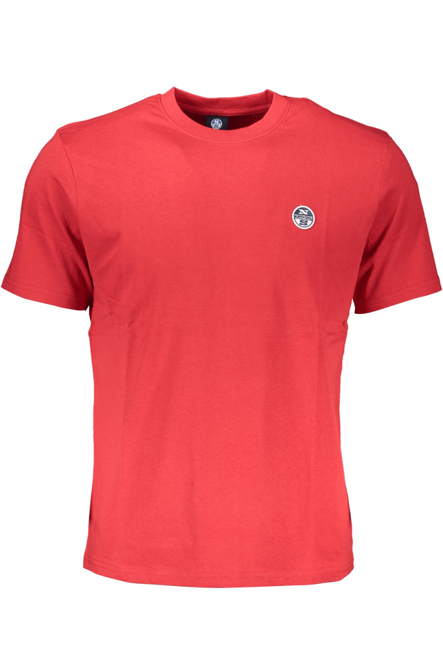 7138NORTH SAILS T-SHIRT MANICHE CORTE UOMO ROSSO