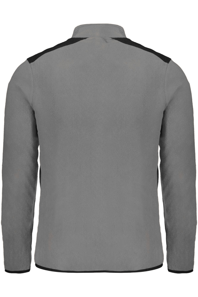 10194NORWAY 1963 FELPA CON ZIP UOMO GRIGIO