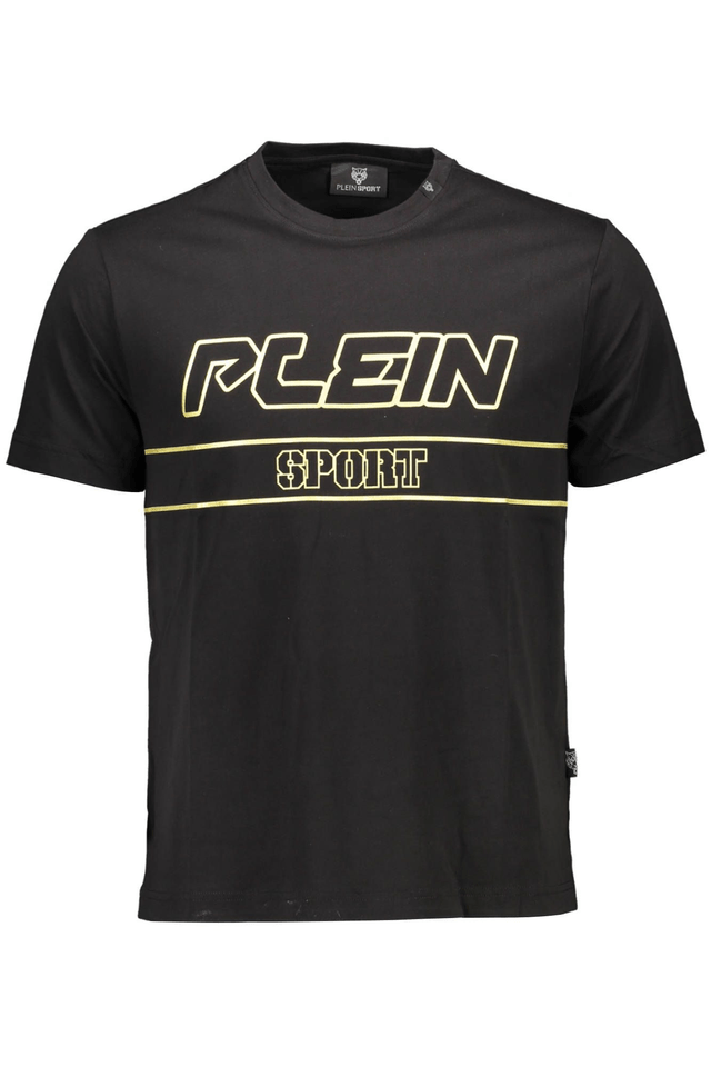 1245PLEIN SPORT T-SHIRT MANICHE CORTE UOMO NERO