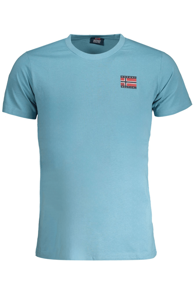8947NORWAY 1963 T-SHIRT MANICHE CORTE UOMO AZZURRO