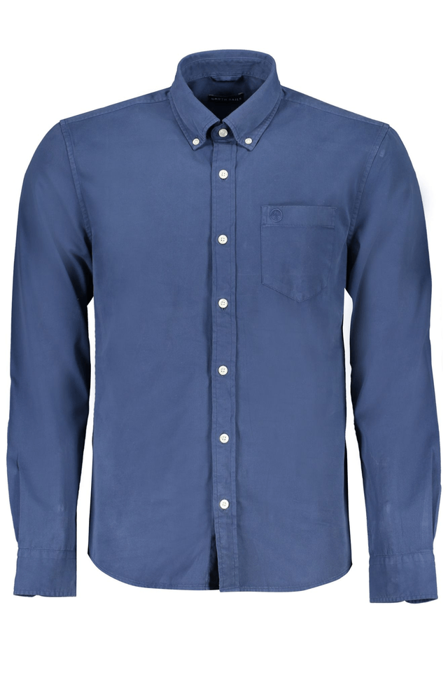8728NORTH SAILS CAMICIA MANICHE LUNGHE UOMO BLU