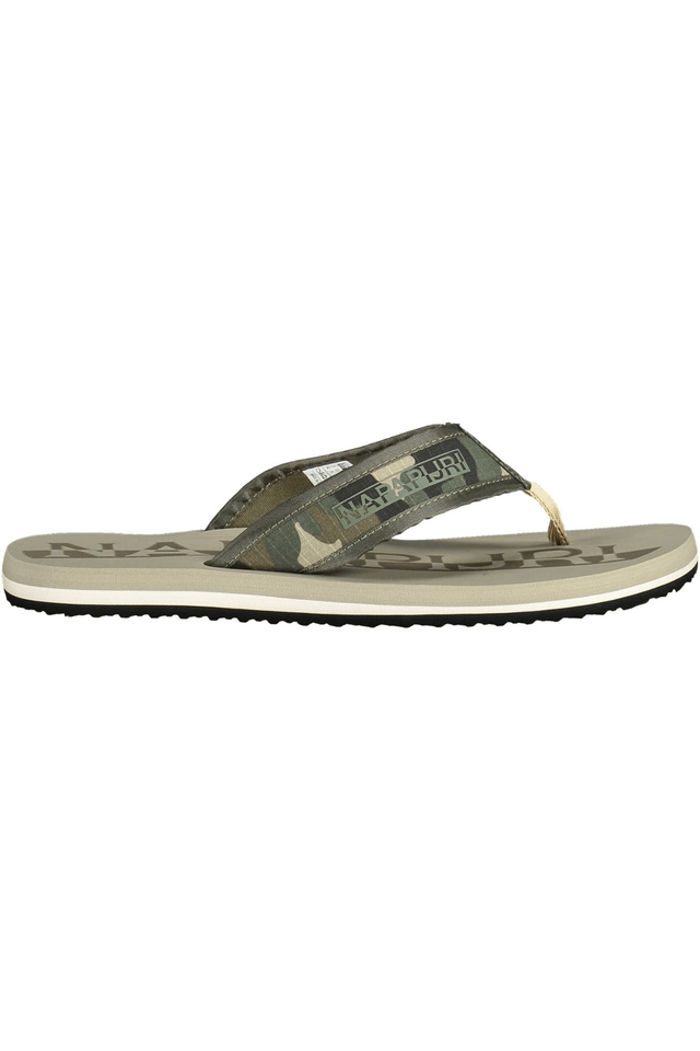 1697NAPAPIJRI CALZATURA CIABATTA UOMO BEIGE