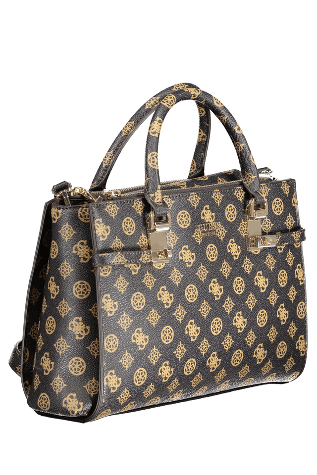 8941GUESS JEANS BORSA DONNA MARRONE