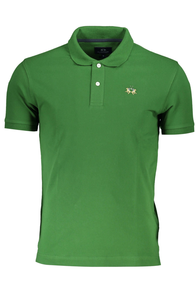 3046LA MARTINA POLO MANICHE CORTE UOMO VERDE
