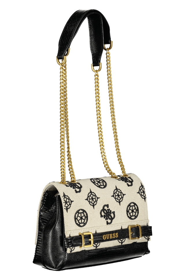 9374GUESS JEANS BORSA DONNA NERO