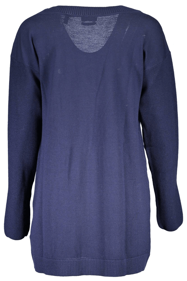 948GANT CARDIGAN DONNA BLU