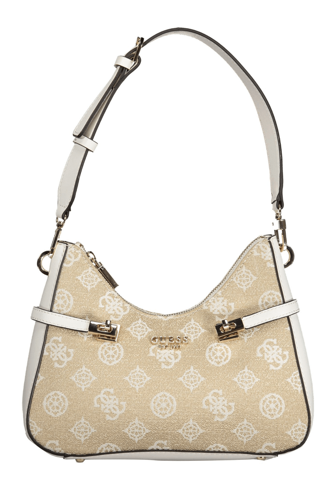 8911GUESS JEANS BORSA DONNA BIANCO