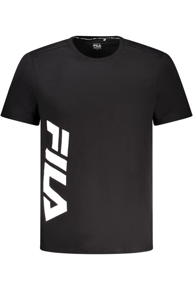 10525FILA T-SHIRT MANICHE CORTE UOMO NERO