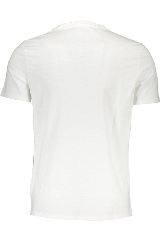 121GUESS JEANS T-SHIRT MANICHE CORTE UOMO BIANCO