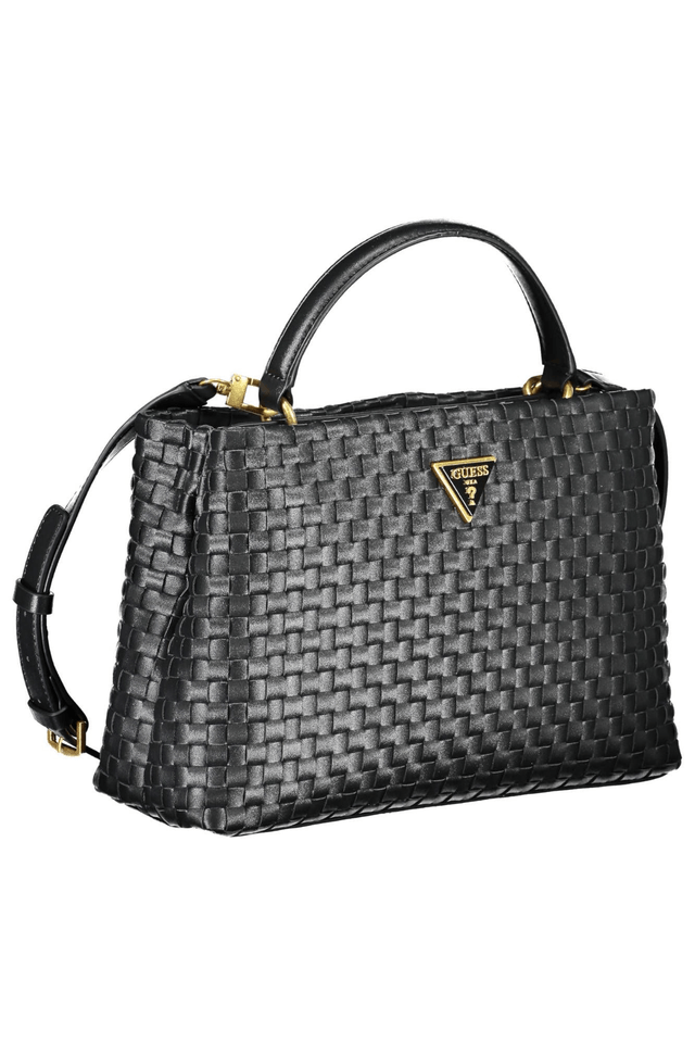 6523GUESS JEANS BORSA DONNA NERO