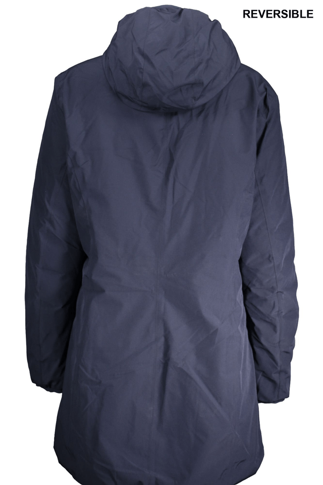 9212K-WAY GIUBBOTTO DONNA BLU