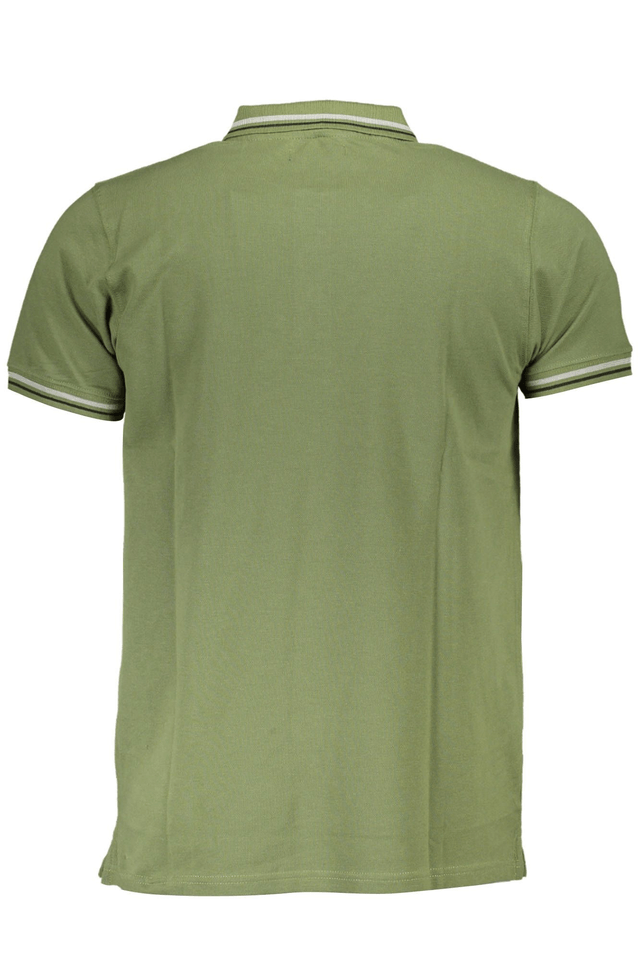 4559CAVALLI CLASS POLO MANICHE CORTE UOMO VERDE
