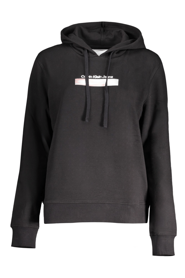 8866CALVIN KLEIN FELPA SENZA ZIP DONNA NERO
