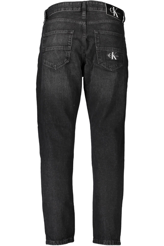 2982CALVIN KLEIN JEANS DENIM UOMO NERO