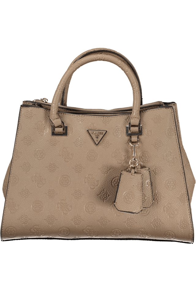 10457GUESS JEANS BORSA DONNA BEIGE