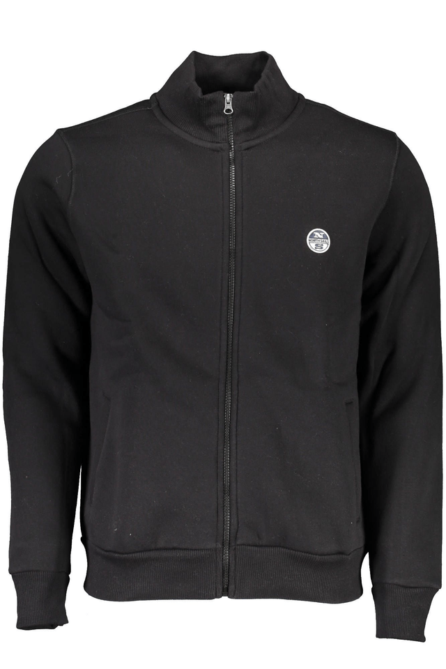 2530NORTH SAILS FELPA CON ZIP UOMO NERO