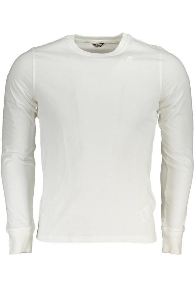 4498K-WAY T-SHIRT MANICHE LUNGHE UOMO BIANCO