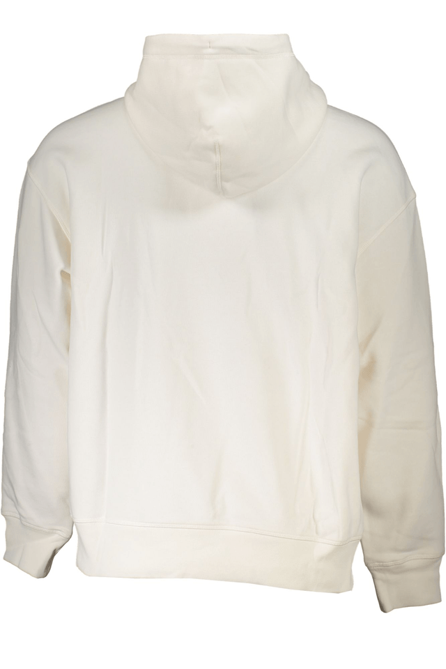 TOMMY HILFIGER FELPA SENZA ZIP UOMO BIANCO