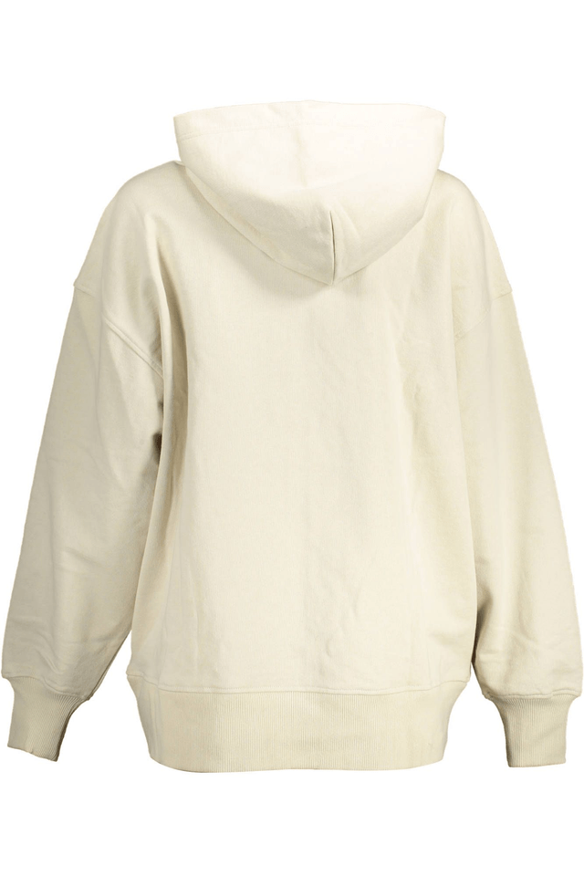 2250CALVIN KLEIN FELPA CON ZIP DONNA BEIGE