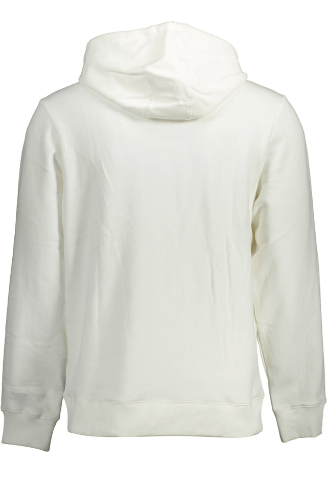 1435GUESS JEANS FELPA SENZA ZIP UOMO BIANCO