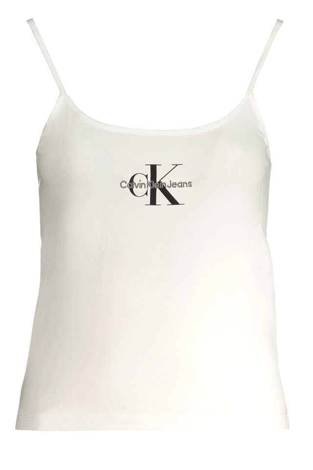 8860CALVIN KLEIN CANOTTA DONNA BIANCO