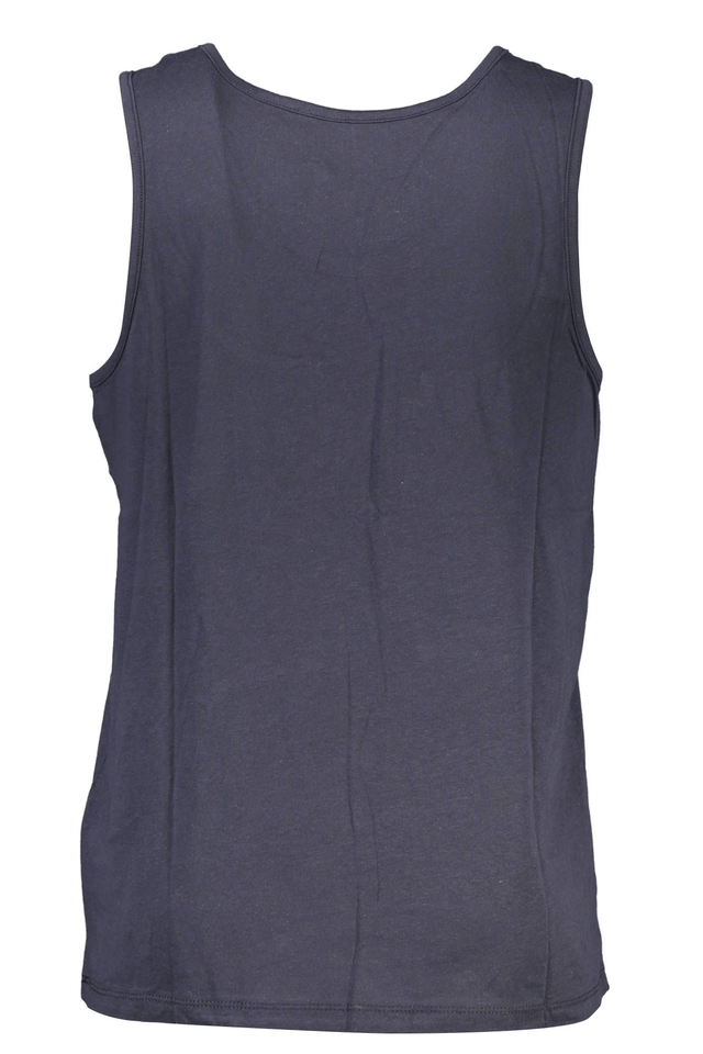 3995GIAN MARCO VENTURI CANOTTA UOMO BLU