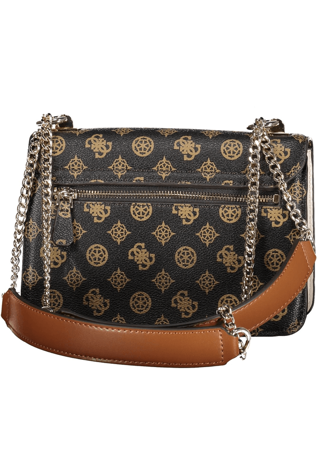 10450GUESS JEANS BORSA DONNA MARRONE