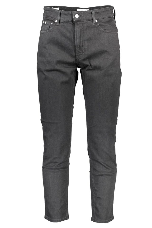 2587CALVIN KLEIN JEANS DENIM UOMO NERO