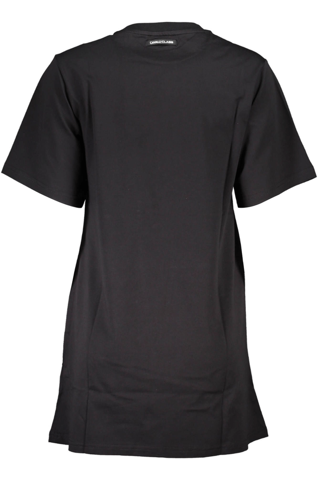 4081CAVALLI CLASS ABITO CORTO DONNA NERO