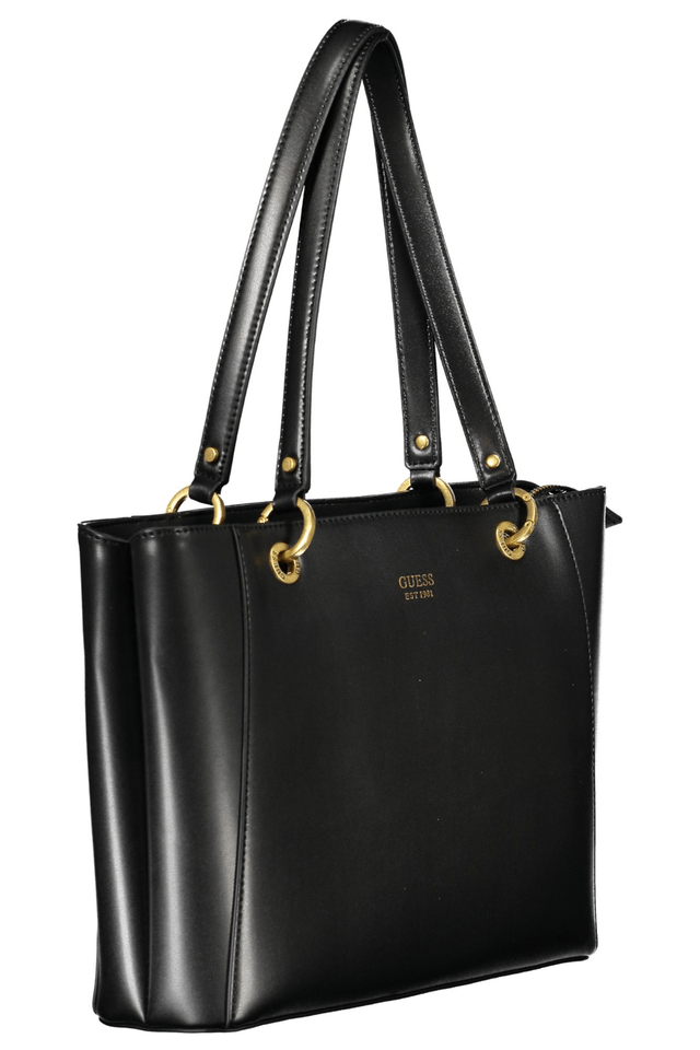 6852GUESS JEANS BORSA DONNA NERO