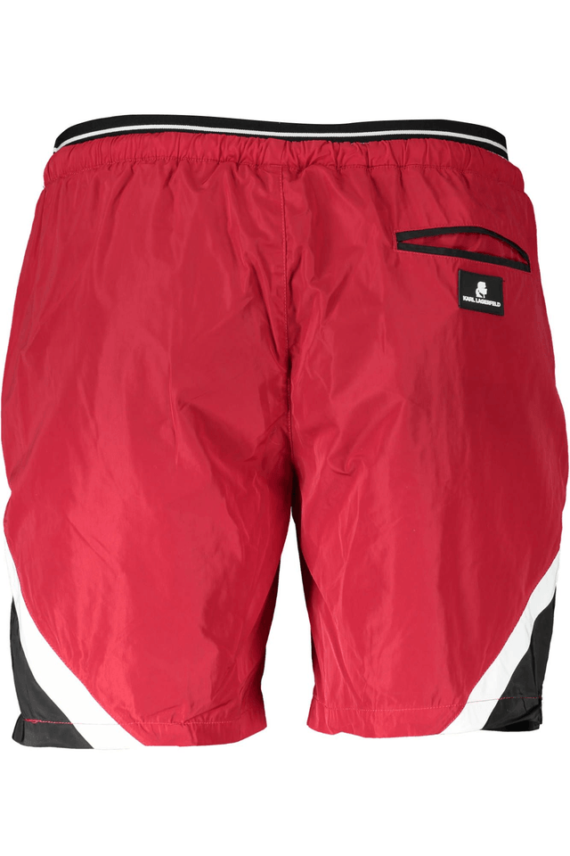 707KARL LAGERFELD BEACHWEAR COSTUME PARTE SOTTO UOMO ROSSO