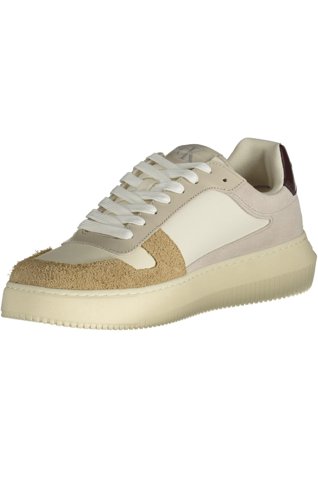 9909CALVIN KLEIN CALZATURA SPORTIVA UOMO BEIGE