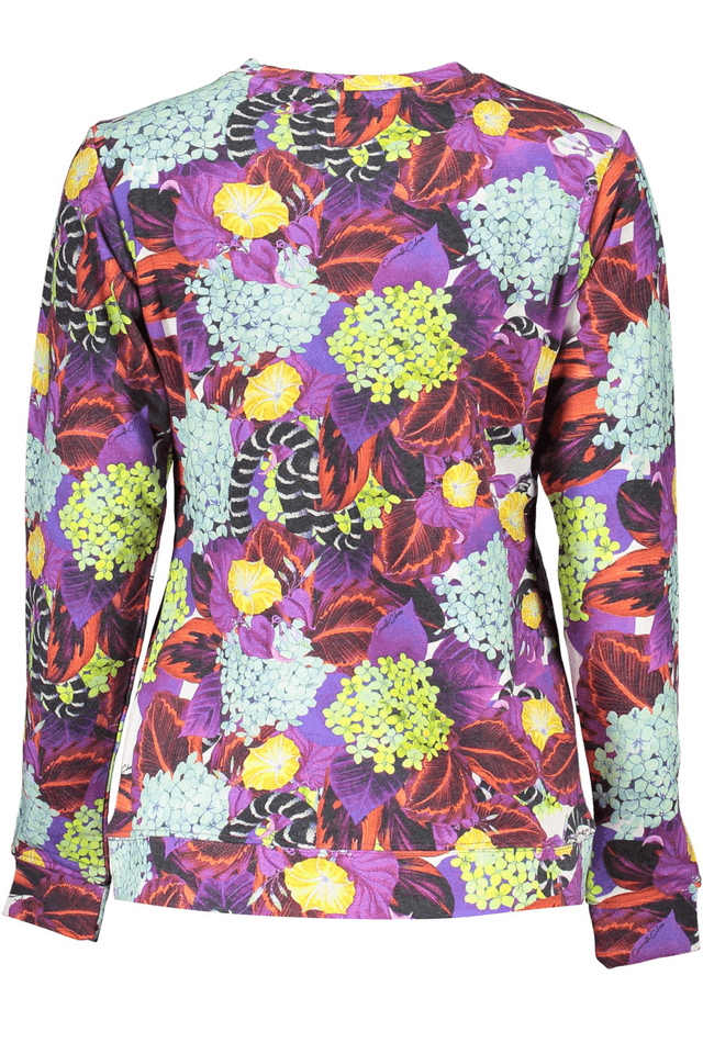 6819CAVALLI CLASS FELPA SENZA ZIP DONNA VIOLA