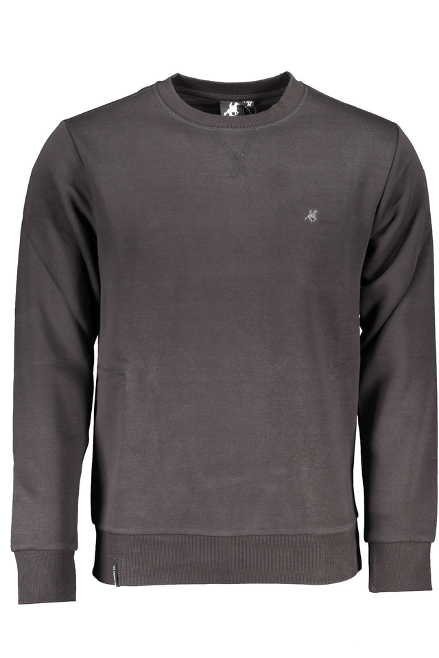 6603U.S. GRAND POLO FELPA SENZA ZIP UOMO NERO