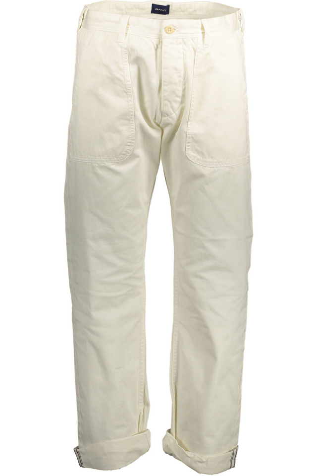 1764GANT PANTALONE UOMO BIANCO