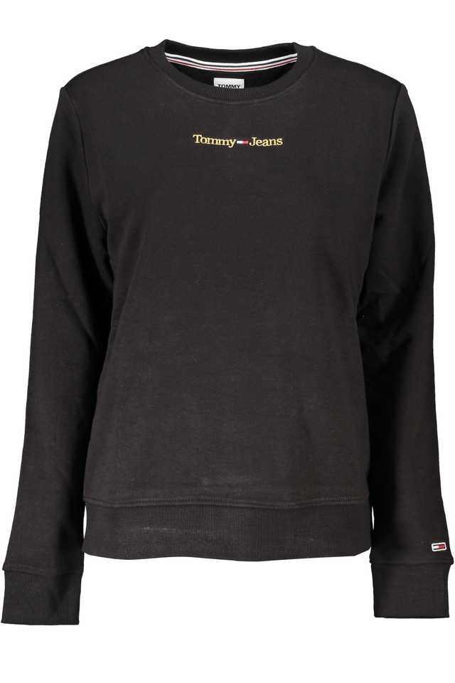 5668TOMMY HILFIGER FELPA SENZA ZIP DONNA NERO