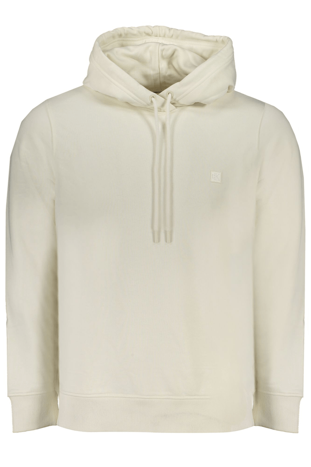 9790CALVIN KLEIN FELPA SENZA ZIP UOMO BIANCO