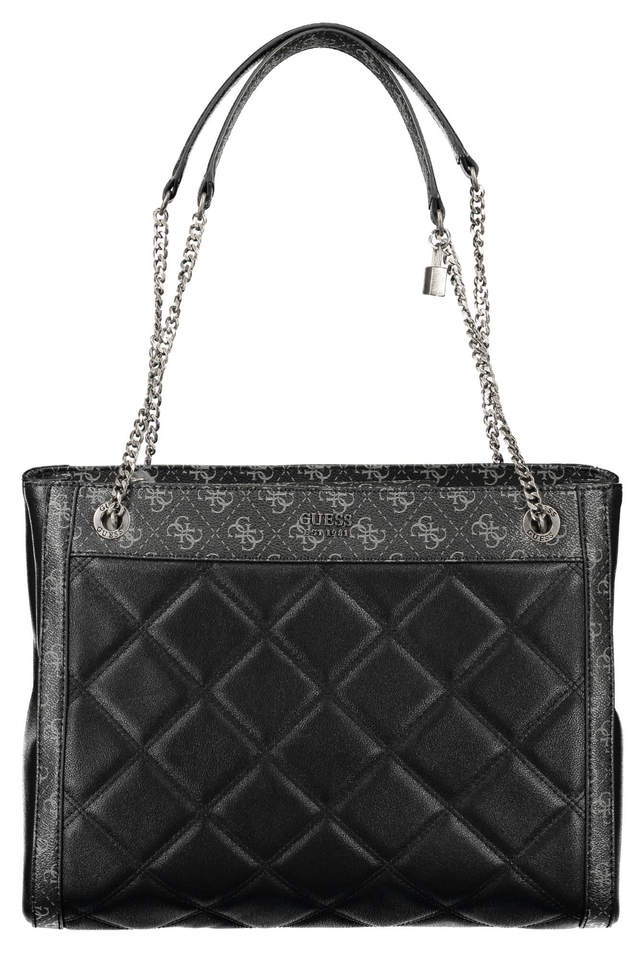 1061GUESS JEANS BORSA DONNA NERO