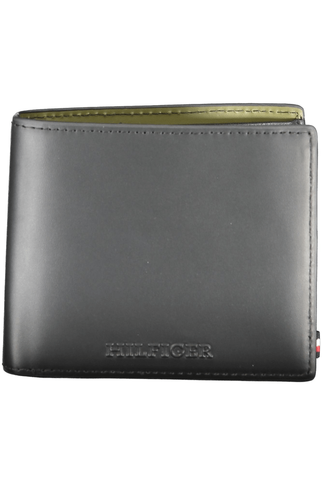 9477TOMMY HILFIGER PORTAFOGLIO UOMO NERO