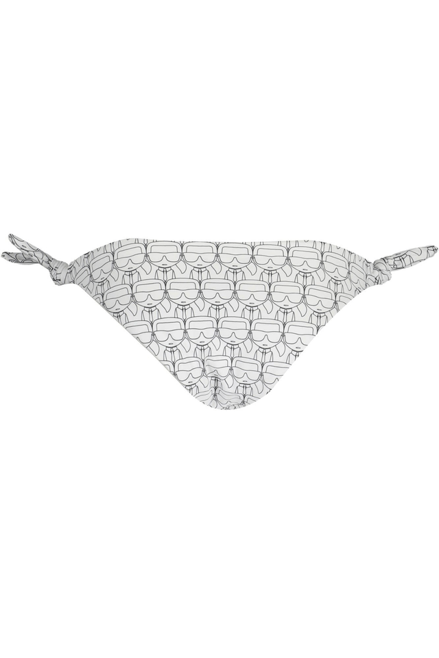 2876KARL LAGERFELD BEACHWEAR COSTUME PARTE SOTTO DONNA BIANCO