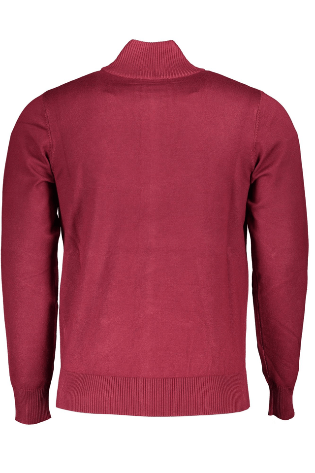 4808U.S. GRAND POLO CARDIGAN UOMO ROSSO