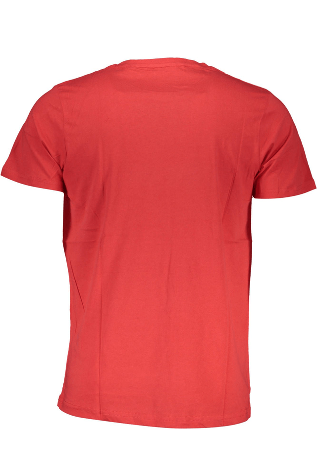 4570SCUOLA NAUTICA T-SHIRT MANICHE CORTE UOMO ROSSO