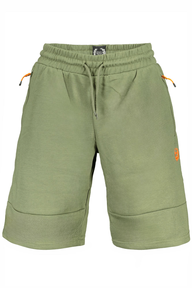 9632GIAN MARCO VENTURI PANTALONE SHORT UOMO VERDE