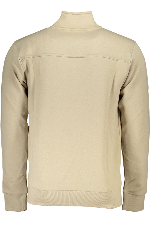 4834U.S. GRAND POLO FELPA CON ZIP UOMO BEIGE