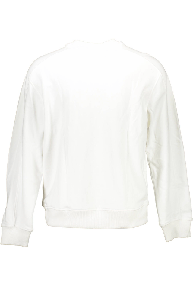 541CALVIN KLEIN FELPA SENZA ZIP UOMO BIANCO
