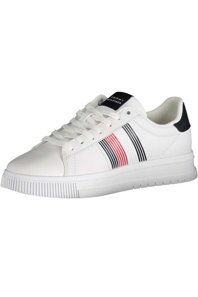 9699TOMMY HILFIGER CALZATURA SPORTIVA UOMO BIANCO