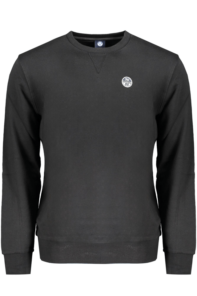 10045NORTH SAILS FELPA SENZA ZIP UOMO NERO